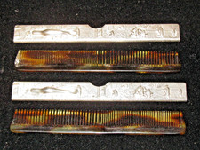 VTG Vintage 2 x Made in Denmark Silver Plated Comb & Case Hans Jensen? offer picture