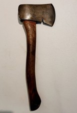 VTG PLUMB HATCHET WTESTED PLUMB HARDWOOD HANDLE-12