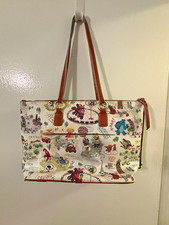 Dooney & Bourke Disney Pixar Sketch Print Large Tote Bag Multicolor/Brown picture