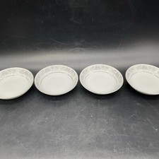 4 Vtg. Crest Wood China # 1077 Heritage Japan Berry / Dessert Bowls picture