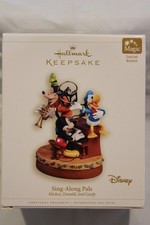 2006 Disney Sing-Along Pals Hallmark Keepsake Ornament - Mickey, Donald & Goofy picture