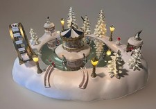 Trendmasters 1997 Christmas Magic Winter Wonderland  Skating Carnival -New Motor picture