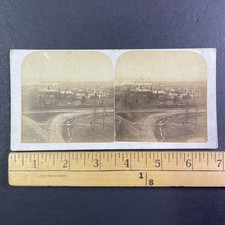 Burlington Vermont Stereoview G.B. Davis No. 24 from Medical College 1870s picture