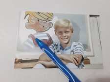 DENNIS THE MENACE TV SHOW STARING JAY NORTH, GLOSSY COLOR 4X6 PHOTO  picture