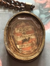Antic reliquary relic ex doma BMV + St Francis Assisi + Philipp Neri Italy 1800 picture