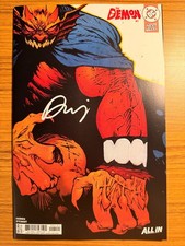 The Demon #1 Daniel Warren Johnson DWJ SIGNED Cover B NM DC 2026 picture