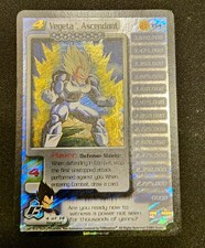 Score Dragon Ball Z Vegeta, Ascendant #154 Hologram Non-Sport Card 2001 picture
