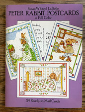 Vintage 1984 Peter Rabbit Postcards Susan Whited LaBelle Dover 24 Unused Cards picture