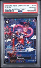 2026 ONE PIECE OP14-EB04-THE AZURE SEA'S SEVEN #093 PERONA PSA 10 picture