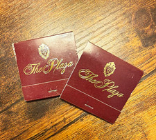 The Plaza Hotel New York NY 10019 Matchbooks Lot of 2 Oak Room & Bar picture