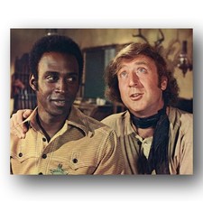 Gene Wilder, Cleavon Little Photo 8x10 Blazing Saddles 1974 Film Comedy picture