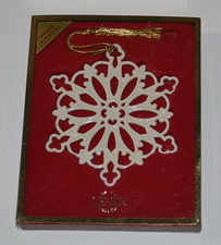 2005 Lenox Snowflake Snow Fantasies Annual Ornament picture