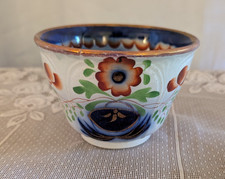 Antique 19th Century Dutch Welsh Gaudy Luster Bowl Pot 4 