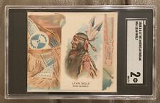 1888 ALLEN & GINTER N36 LEAN WOLF THE AMERICAN INDIAN SGC 2 picture