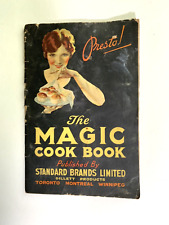 The Magic Cookbook Standard Brands Ltd Vintage 1930s Gillett Products Canada picture