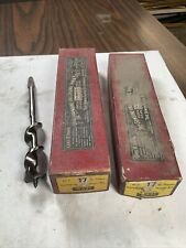 ONE (1), NOS Vtg Irwin 17/16” 62-T Mainbor Auger Drill Bit Tapered Shank 9” #RD picture