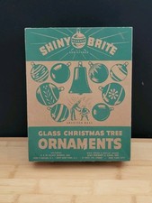 Vtg 1940s Shiny Brite Christmas Ornament 5400 Asst BOX & INSERT ONLY 8½x11 picture