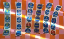 Chiquita Banana Fruit Labels Vintage Stickers Authentic Originals Amigo picture