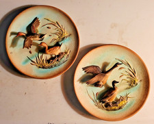 Set of 2 1962 Vintage Napco 3D Duck Wall Plaques-Pintail -Canada Goose C5852 picture