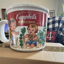 Campbell's 1999 Collectible Advertising Mug White Red Multicolor picture