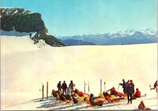Col Du Pillon Switzerland Glacier Des Diablerets Ski Resort Postcard picture