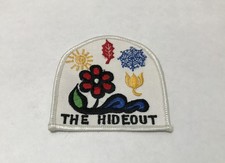 The Hideout Ski Slope - Lake Ariel, Pennsylvania - Vintage Souvenir Patch picture