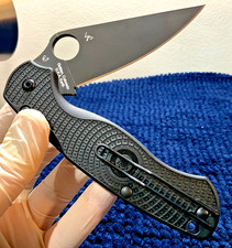 Spyderco Para Military 2 Lightweight Compression Lock *BLACKOUT* SC81PBBK2 picture
