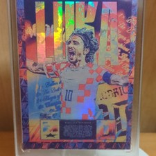 Club Legacyz Luka Modric Flames of Vatreni Fire Crackling Croatia 038/100 picture