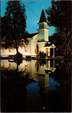 Knott's Berry Farm Church of Reflections Postcard 1968 Buena Park CA picture