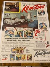 Vintage 1943 Kem-Tone Paint Revolutionizes Home Decoration ad picture