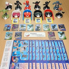 NEW 2026 SPIDERMAN KINDER JOY SET complete set of all 12 figures and toys RARE picture