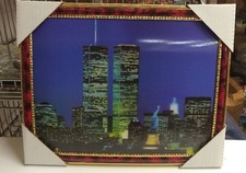 World Trade Center Picture Framed 3D Twin Towers 13.5