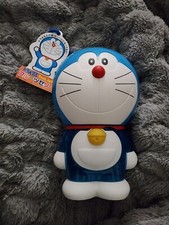 Doraemon Large 9 Inch Figure Piggy Bank Doll * RARE * picture