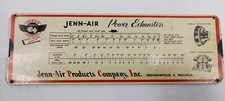 Vintage 1954 JENN-AIR Air Duct Calculator HVAC Air Conditoning Slide Chart Rule picture