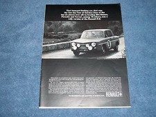 1965 Renault R-8 Vintage Ad 