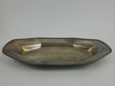 Old Wm Rogers Silver Plate Vintage 7x13 Oval Oblong Serving Tray Dish #479 picture