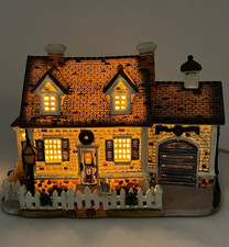 Lemax Carole Towne 2006 Cape Cod Home Lighted Christmas Village Building Boxed picture