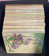 1907-20's LOT/10 ANTIQUE EASTER RANDOM ASSORTED POSTCARDS READ DESCRIPTION picture