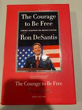 Ron DeSantis The Courage to Be Free signed Limited 1st edition book /2800 COA picture
