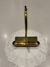 Vintage Solid Brass Crumb Catcher picture