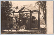 RPPC c1900s Shafford Spafford Library Main Street Springfield Vermont Postcard picture