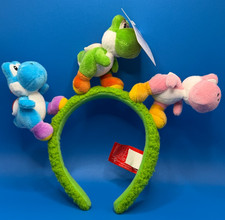 Universal Studios Fan Fest 2026 Nintendo World Yoshi Headband Green Pink Blue picture