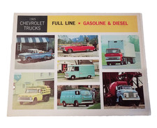 Original 1965 Chevrolet Truck Gas & Diesel Models Sales Brochure Color 3448 picture