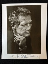 Vintage 1970's Stunning PAUL NEWMAN Uncommon Signed 8x10 Photo picture