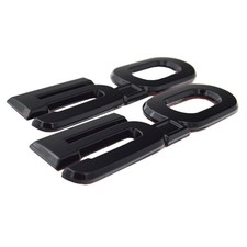 Zorratin 2Pcs Matte Black 5.0 Fender Emblem for Ford Mustang GT S550 F150 picture