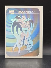 Vintage 1990 Impel Marvel Universe Series 1 Magneto Hologram Holo Chase Card MH2 picture