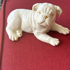 Lenox English Bulldog Dog Figurine Porcelain Collectible w/ Original Box picture
