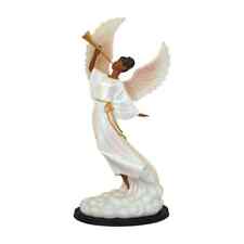 African American Angel Figurines  Heavenly Visions: Sound the Trumpet Black  picture