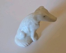 Vintage PORCELAIN Greyhound Japan picture