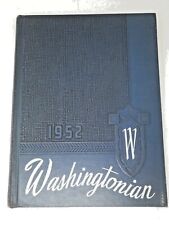 1952 Washington High School Yearbook Washington, MO Washingtonian picture